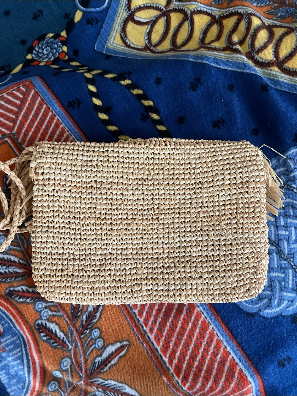 Raffia clutch - Picture 3 of 4